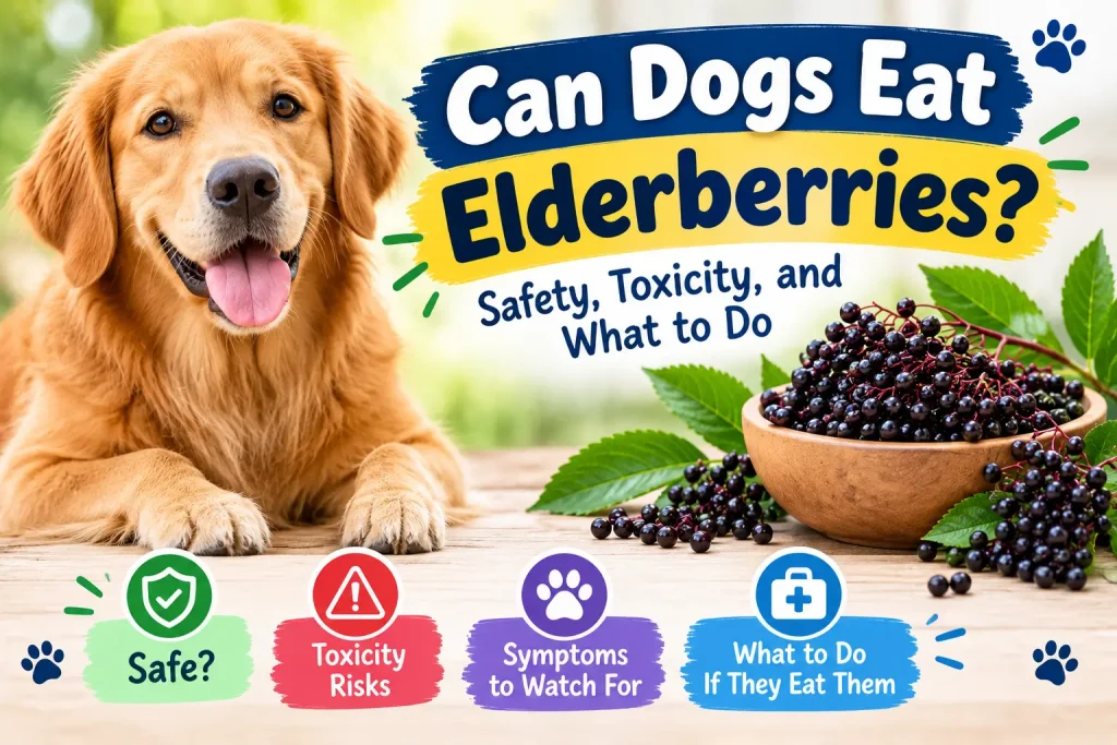 Can dogs eat elderberries