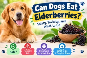 Can dogs eat elderberries