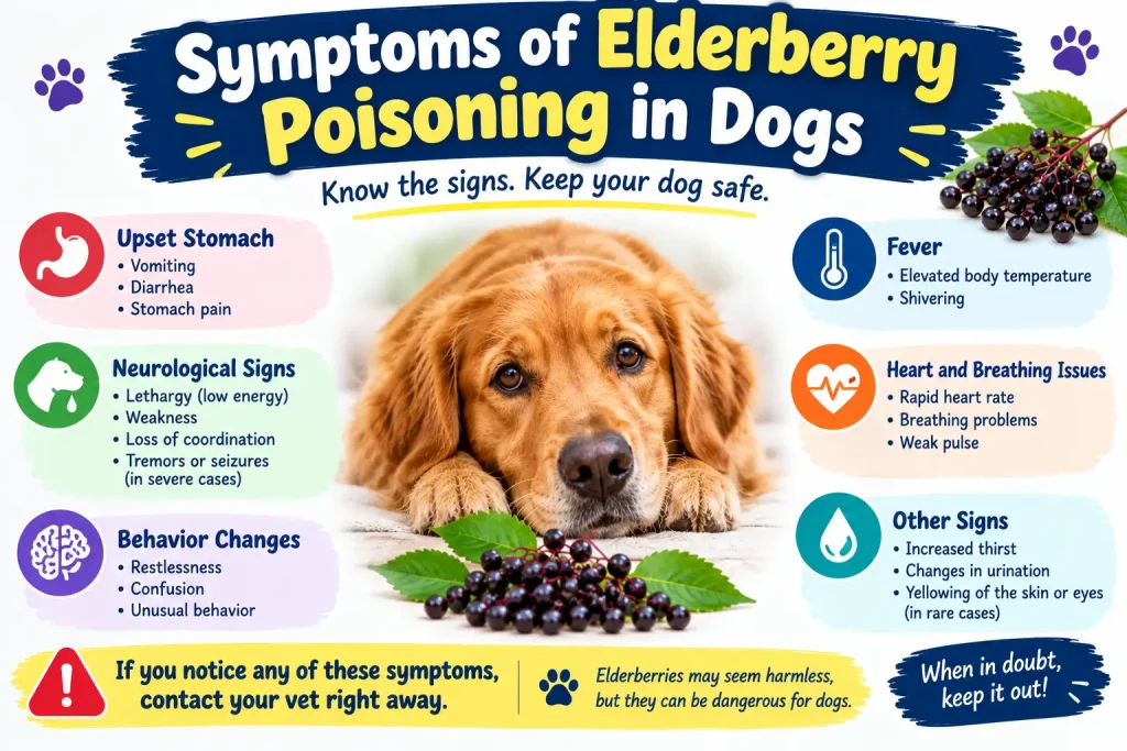 Can dogs eat elderberries