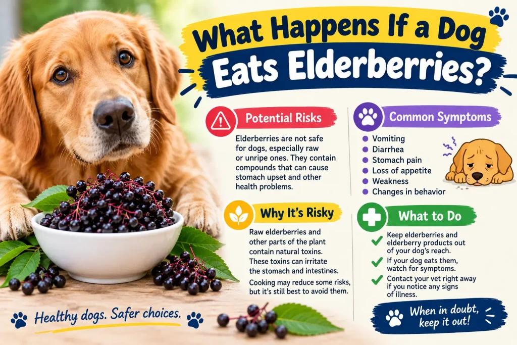 Can dogs eat elderberries