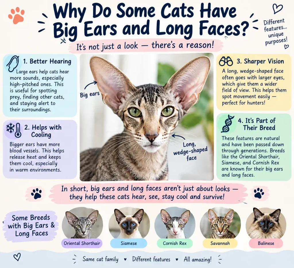 Cat Breeds With Big Ears and Long Faces