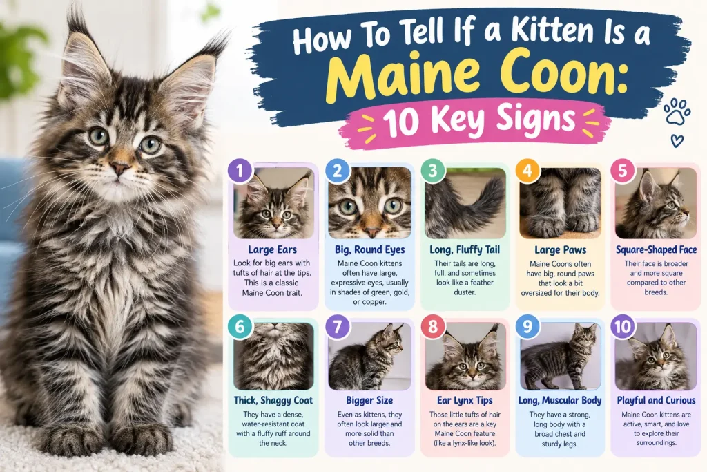 How To Tell If a Kitten Is a Maine Coon