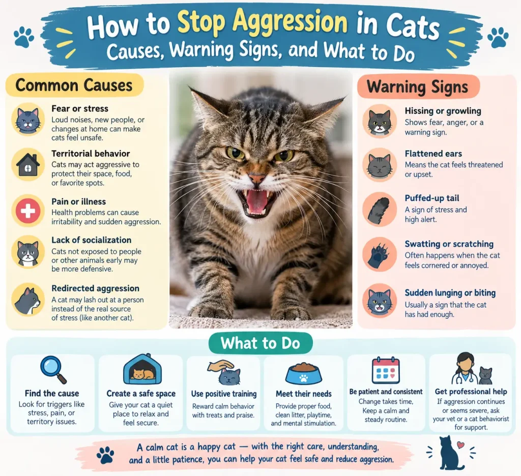 How to Stop Aggression in Cats