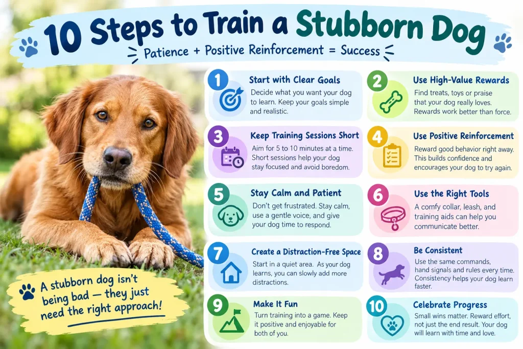 How to Train Stubborn Dogs