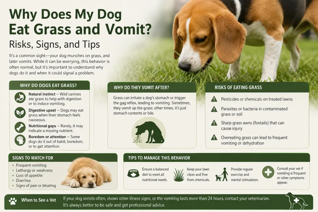 Why Does My Dog Eat Grass and Vomit