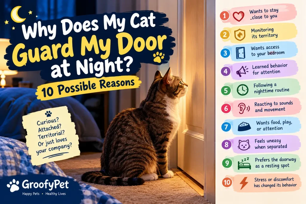 Why Does My Cat Guard My Door at Night