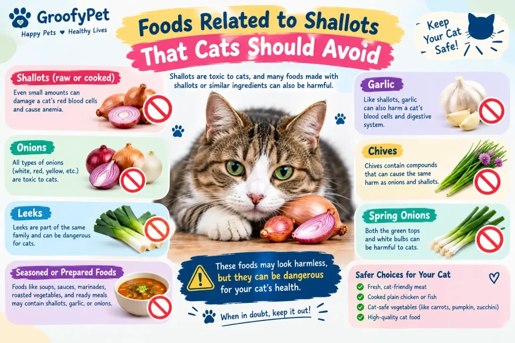can cats eat shallots