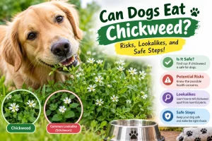 can dogs eat chickweed