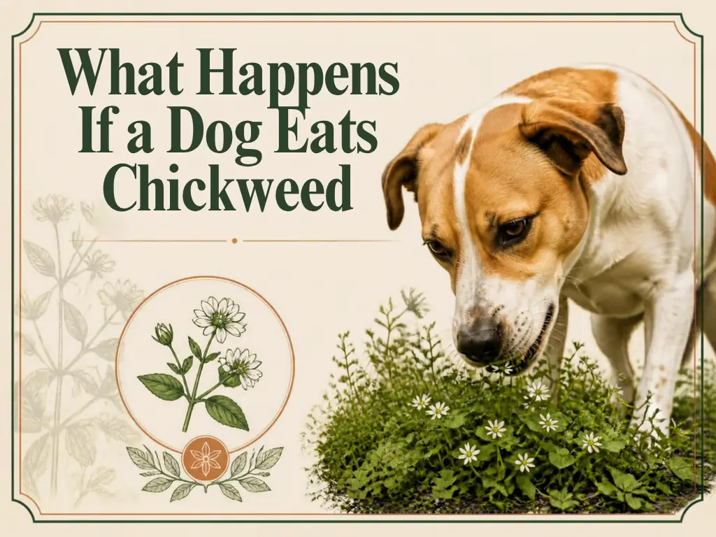 can dogs eat chickweed
