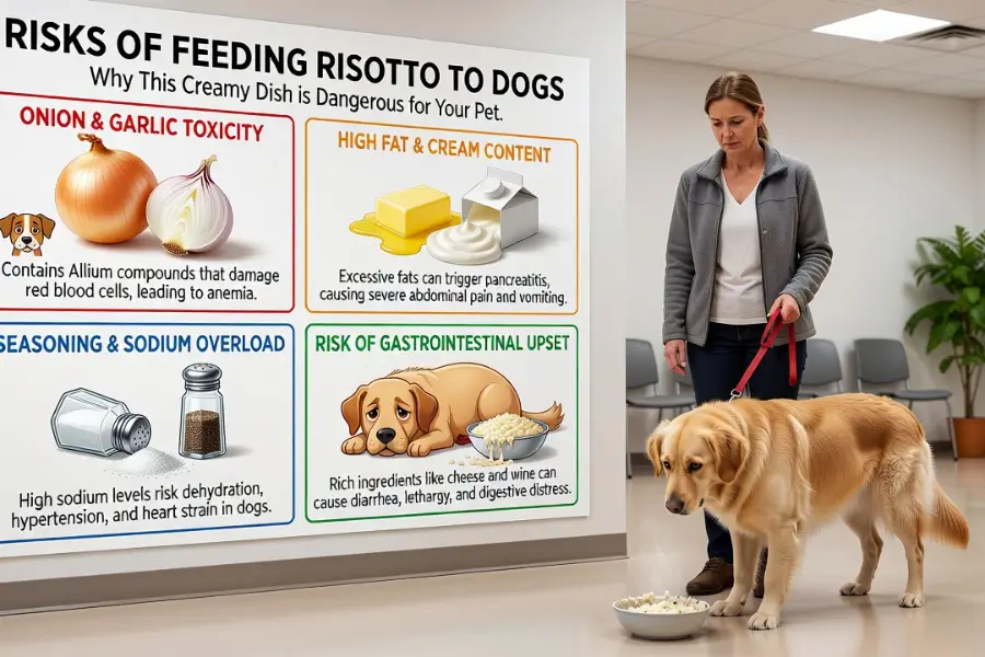 can dogs eat risotto